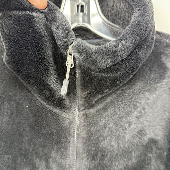 32 Degrees Heat Women's Plush Black Faux Fur Teddy Jacket Full Zip Size XXL - Picture 14 of 16